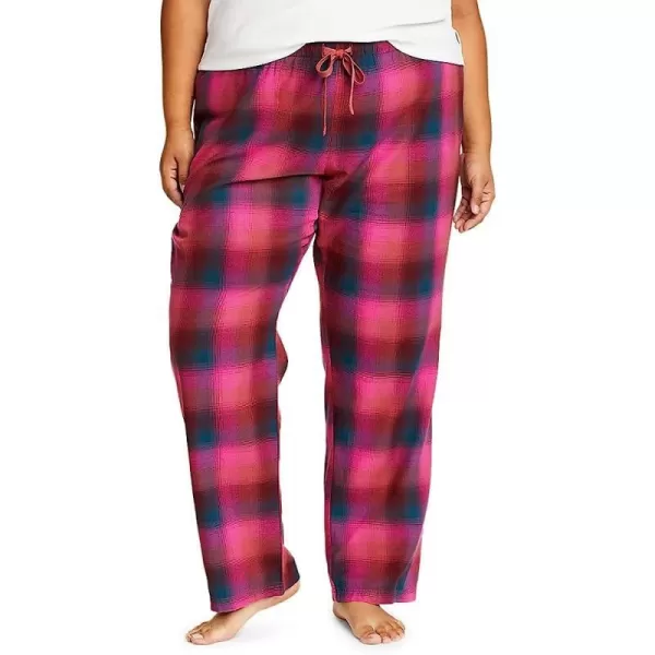 imageEddie Bauer Womens Stines Favorite Flannel Sleep PantsPlus Lava