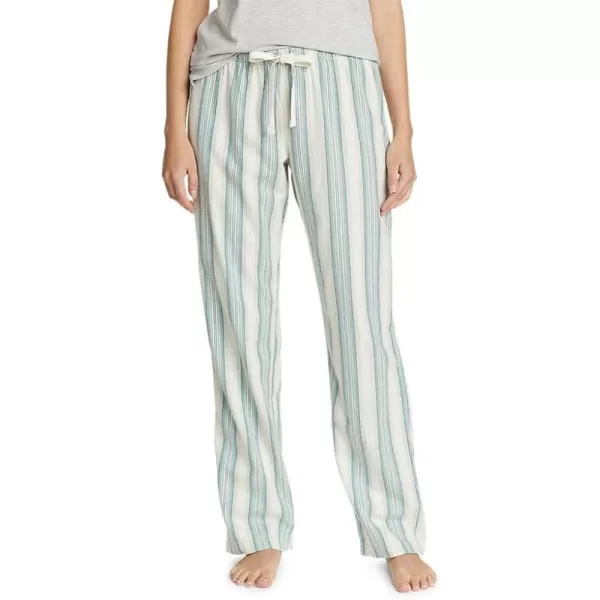 imageEddie Bauer Womens Stines Favorite Flannel Sleep PantsRegular Arctic White