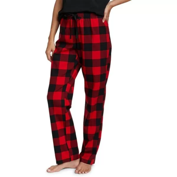imageEddie Bauer Womens Stines Favorite Flannel Sleep PantsRegular Barn Red