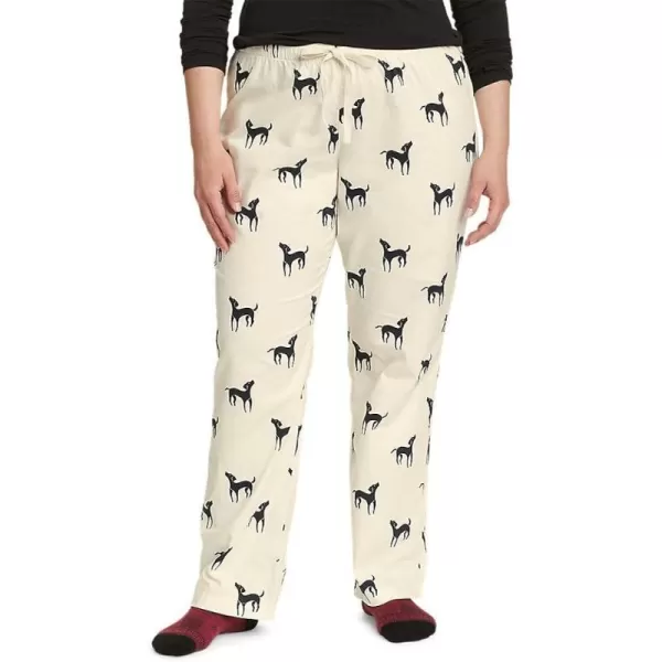 imageEddie Bauer Womens Stines Favorite Flannel Sleep PantsRegular Bone