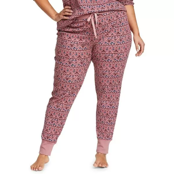 imageEddie Bauer Womens Stines Favorite Waffle Sleep PantsPlus Anemone