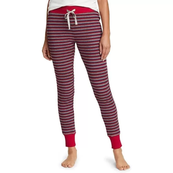 imageEddie Bauer Womens Stines Favorite Waffle Sleep PantsPlus Dark Berry