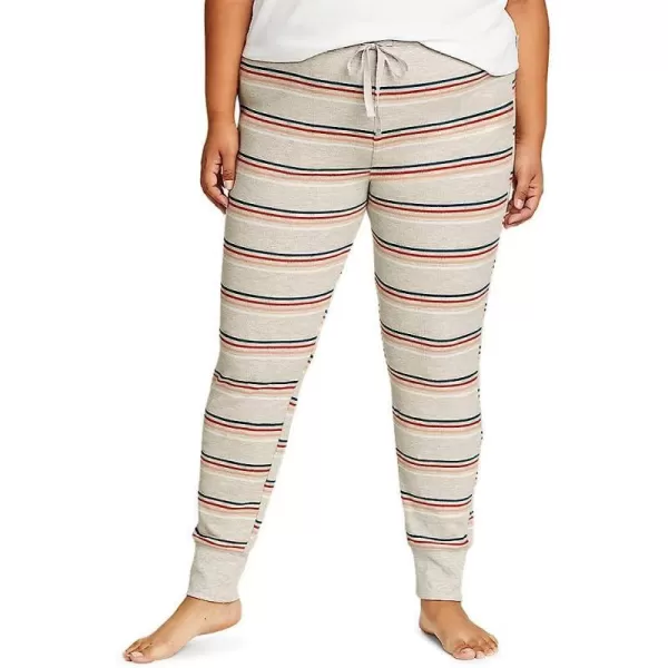 imageEddie Bauer Womens Stines Favorite Waffle Sleep PantsPlus Lt Htr Gray