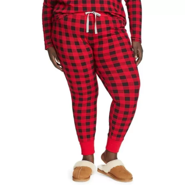 imageEddie Bauer Womens Stines Favorite Waffle Sleep PantsPlus Red