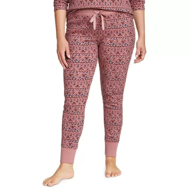 imageEddie Bauer Womens Stines Favorite Waffle Sleep PantsRegular Anemone