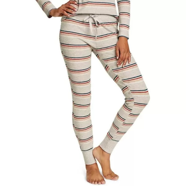 imageEddie Bauer Womens Stines Favorite Waffle Sleep PantsRegular Lt Htr Gray