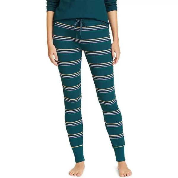 imageEddie Bauer Womens Stines Favorite Waffle Sleep PantsTall Peacock