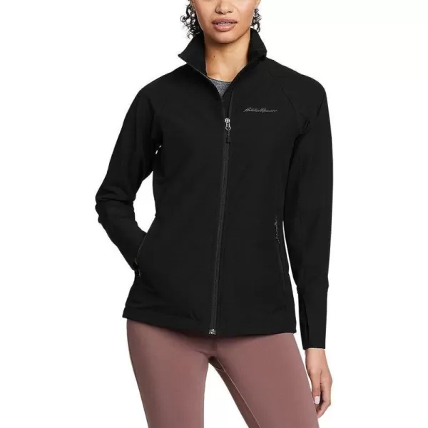 imageEddie Bauer Womens Stratify 20 Soft Shell JacketBlack