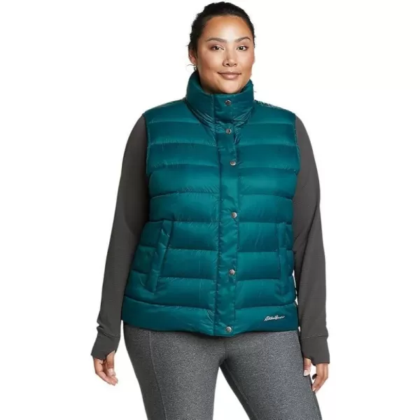 imageEddie Bauer Womens StratusTherm Down VestPlus Dark Teal