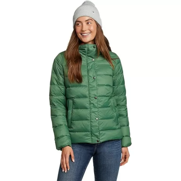 imageEddie Bauer Womens StratusTherm Hooded Down JacketPetite Irish Green