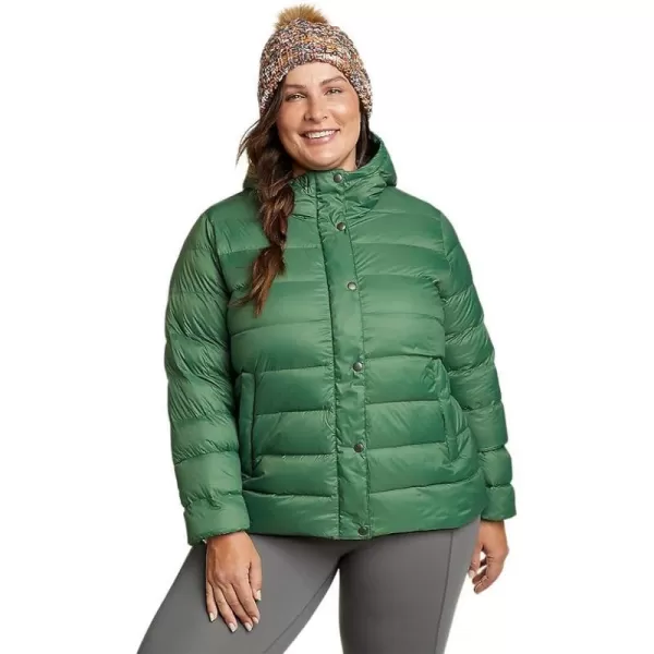 imageEddie Bauer Womens StratusTherm Hooded Down JacketPlus Irish Green