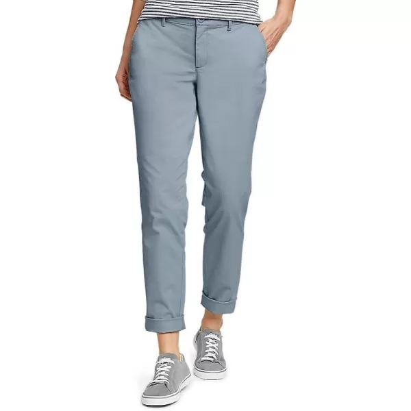 imageEddie Bauer Womens Stretch Legend Wash Pants  BoyfriendRegular Chambray Blue