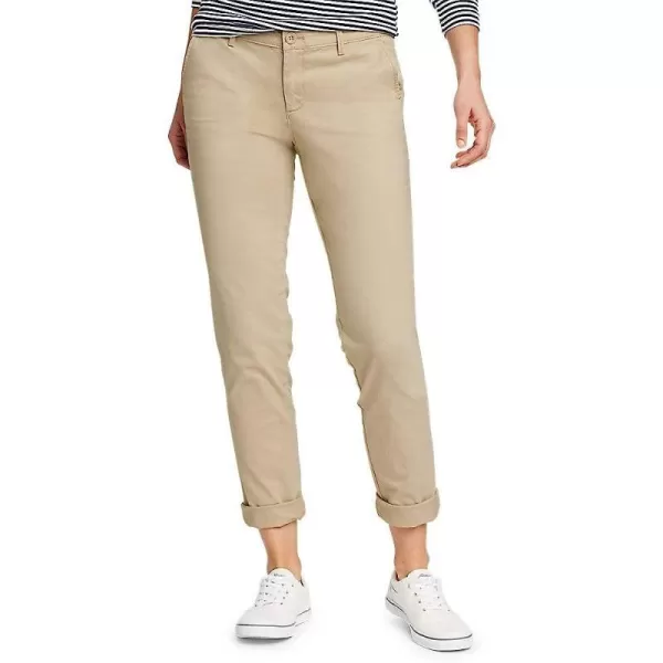 imageEddie Bauer Womens Stretch Legend Wash Pants  BoyfriendRegular Cloud