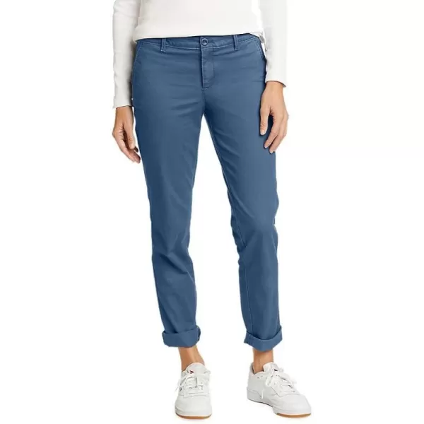 imageEddie Bauer Womens Stretch Legend Wash Pants  BoyfriendRegular Dusted Indigo
