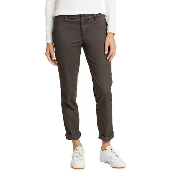 imageEddie Bauer Womens Stretch Legend Wash Pants  BoyfriendTall Carbon