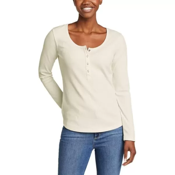 imageEddie Bauer Womens Thermal Snap HenleyIvory