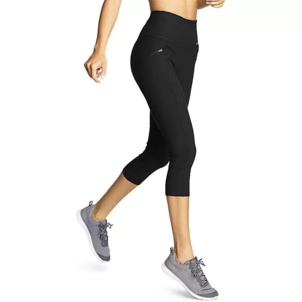 imageEddie Bauer Womens Trail Tight Capris  High RiseRegular Black