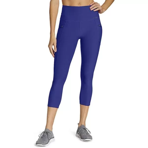 imageEddie Bauer Womens Trail Tight Capris  High RiseTall Nightsky