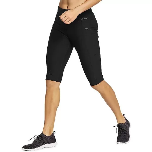 imageEddie Bauer Womens Trail Tight Knee ShortsBlack