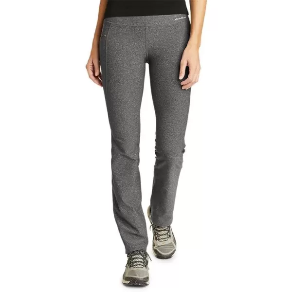 imageEddie Bauer Womens Trail Tight Pants  High RiseRegular Heather Gray