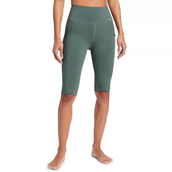 imageEddie Bauer Womens Traverse Trail HighRise Knee ShortsDragonfly