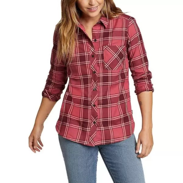 imageEddie Bauer Womens Twin Falls Flannel ShirtTomato
