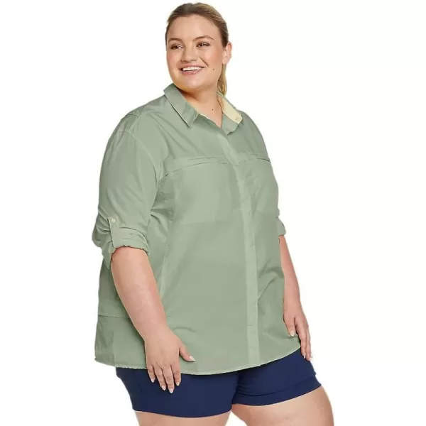 imageEddie Bauer Womens UPF Guide 20 ShirtPlus Antique Pine