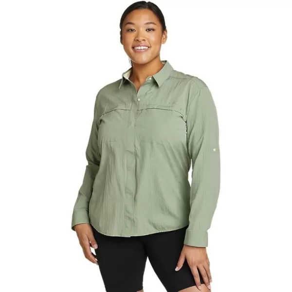 imageEddie Bauer Womens UPF Guide 20 ShirtRegular Antique Pine