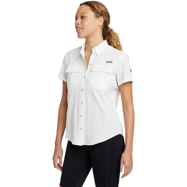 imageEddie Bauer Womens UPF Guide ShortSleeve ShirtRegular White