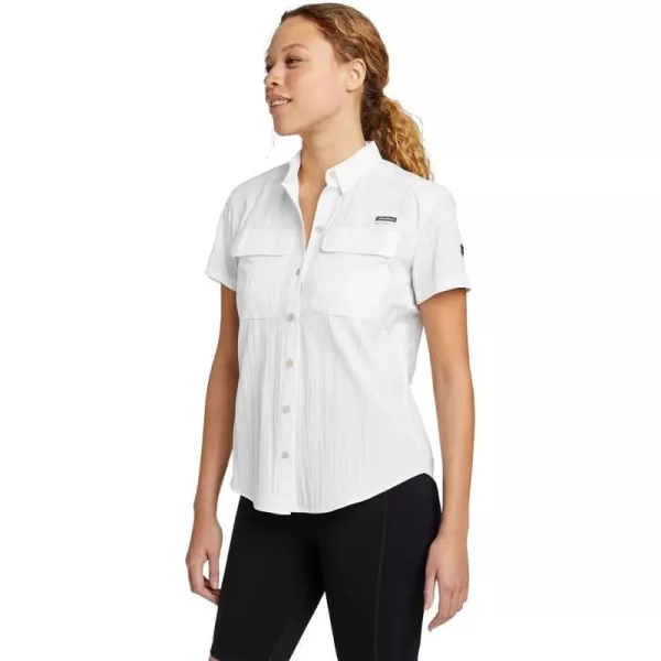 imageEddie Bauer Womens UPF Guide ShortSleeve ShirtWhite