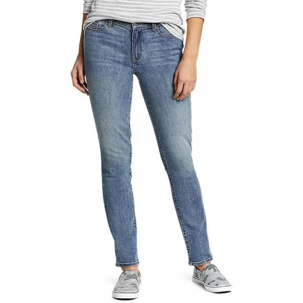 imageEddie Bauer Womens Voyager Slim Straight Jeans  Slightly CurvyEddie Bauer Womens Voyager Slim Straight Jeans  Slightly Curvy