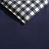 imageEddie Bauer  King Comforter Set Reversible Cotton Bedding with Matching Shams PreWashed for Added Softness Kingston Charcoal KingKingston Navy