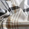 imageEddie Bauer  King Comforter Set Reversible Cotton Bedding with Matching Shams PreWashed for Added Softness Kingston Charcoal KingNormandy Plaid Grey