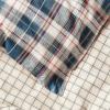 imageEddie Bauer  King Comforter Set Reversible Cotton Bedding with Matching Shams PreWashed for Added Softness Kingston Charcoal KingPort Gamble Blue