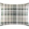 imageEddie Bauer  King Comforter Set Reversible Cotton Bedding with Matching Shams PreWashed for Added Softness Kingston Charcoal KingTimbers Green