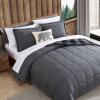 imageEddie Bauer  King Comforter Set Reversible Sherpa Bedding with Matching Shams Cozy ampamp Warm Home Decor Sherwood Brown KingCabin Plaid Grey