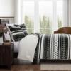 imageEddie Bauer  King Comforter Set Reversible Sherpa Bedding with Matching Shams Cozy ampamp Warm Home Decor Sherwood Brown KingShelton Fair Isle Green