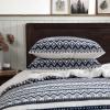imageEddie Bauer  King Comforter Set Reversible Sherpa Bedding with Matching Shams Cozy ampamp Warm Home Decor Sherwood Brown KingShelton Fair Isle Navy