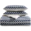 imageEddie Bauer  King Comforter Set Reversible Sherpa Bedding with Matching Shams Cozy ampamp Warm Home Decor Sherwood Brown KingShelton Fair Isle Navy