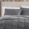 imageEddie Bauer  King Comforter Set Reversible Sherpa Bedding with Matching Shams Cozy ampamp Warm Home Decor Sherwood Brown KingSherwood Grey