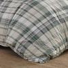 imageEddie Bauer  King Duvet Cover Set Cotton Reversible Bedding with Matching Shams Plaid Home Decor for All Seasons Timbers Evergreen KingKing
