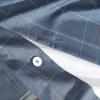 imageEddie Bauer  Queen Duvet Cover Reversible Bedding Set with Matching Shams Cozy Home Decor Shasta Lake Navy QueenNavy