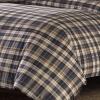 imageEddie Bauer  Queen Duvet Cover Set Reversible Bedding with Matching Shams Plaid Home Decor for All Seasons Port Gamble Blue QueenKing