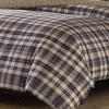 imageEddie Bauer  Queen Duvet Cover Set Reversible Bedding with Matching Shams Plaid Home Decor for All Seasons Port Gamble Blue QueenTwin