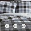 imageEddie Bauer Home  Queen Duvet Cover Set Cotton Reversible Bedding with Matching Shams Styligh Home Decor Lewis Navy QueenQueen