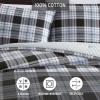 imageEddie Bauer Home  Queen Duvet Cover Set Cotton Reversible Bedding with Matching Shams Styligh Home Decor Lewis Navy QueenTwin