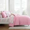 imageEddie Bauer Kids  Kids Comforter Set Super Soft Reversible Toddler Bedding with Matching Sham ampamp Bonus Decorative Pillow Ideal Boy Room Essentials Preston Check Blue TwinPreston Check Pink