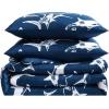 imageEddie Bauer Kids  Kids Comforter Set Super Soft Reversible Toddler Bedding with Matching Sham ampamp Bonus Decorative Pillow Ideal Boy Room Essentials Preston Check Blue TwinVinny  Shark Friends Blue