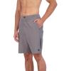imageEddie Bauer Mens Hybrid SPF 50 Swim Trunks 9quot Inseam Perfect Blend of Comfort Stretch ampamp Protection for Outdoor EnthusiastsGrey Heather