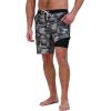 imageEddie Bauer Mens SPF 50 Volley Swim Trunk 8quot Inseam Comes with Comfort Liner  Ultimate Comfort ampamp StretchBlack
